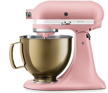 קערת נירוסטה זהב למיקסר KITCHENAID 5KSM5SSBRG