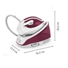 מגהץ קיטור טפאל TEFAL SV612AL3	- מידות