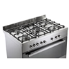 תנור משולב כיריים דגם DELONGHI DEMX965P	- מבט צד/על