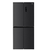 מקרר 4 דלתות האייר נירוסטה מושחרת דגם HAIER HRF4494BXR