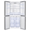מקרר 4 דלתות שחור זכוכית HAIER HRF4494FB	- פתוח