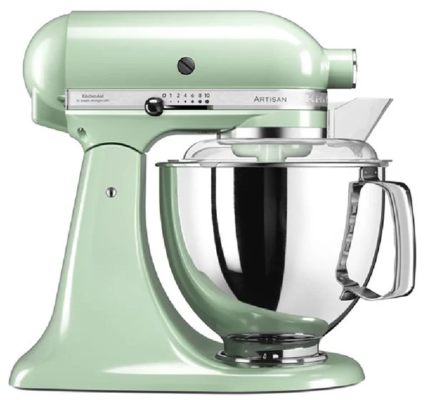 ⁦מיקסר ביתי KitchenAid 5KSM175 - פיסטוק 5KSM175IPT⁩ &ndash; תמונה ⁦1⁩
